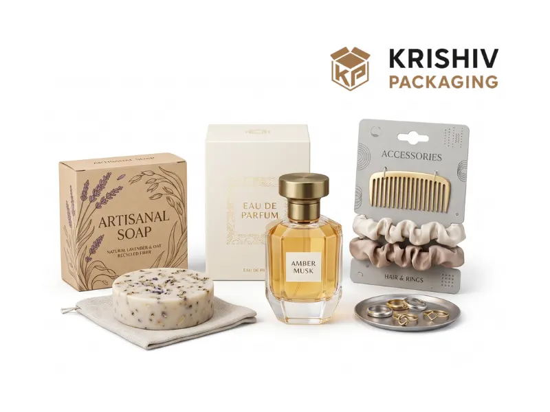 Cosmetic and personal care packaging boxes by Krishiv Packaging