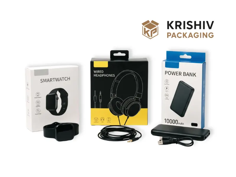 Electronics packaging boxes by Krishiv Packaging