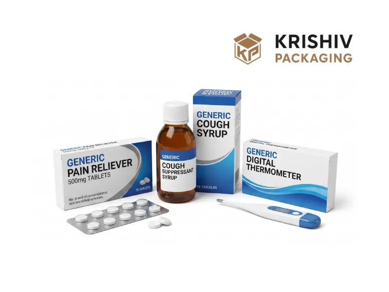 Pharmaceutical packaging boxes by Krishiv Packaging